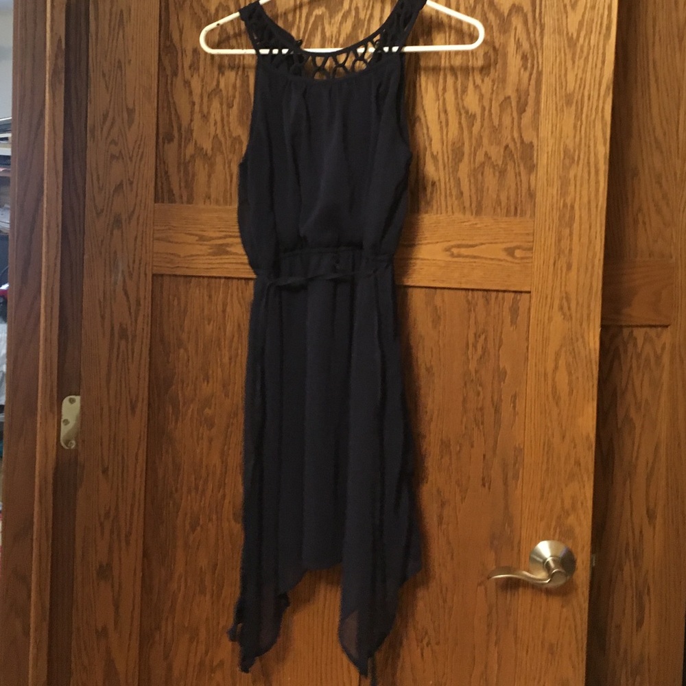 Navy blue dress